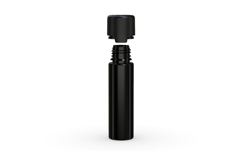 Chubby Gorilla - 60ML Aviator Bottle - Opaque Black Bottle / Opaque Black Cap - Copackr.com
