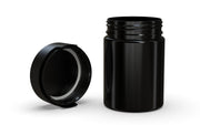 650CC/21.5FL.OZ/650ML Aviator CR - XL Container With Inner Seal & Tamper - Opaque Black With Opaque Black Lid - Copackr.com