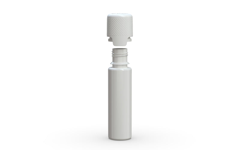 Chubby Gorilla - 20ML Aviator Bottle - Opaque White Bottle / Opaque White Cap - Copackr.com