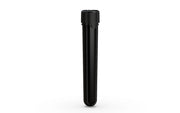 Aviator CR - Tube 120MM with Inner Seal & Tamper - Opaque Black with Opaque Black Lid - Copackr.com