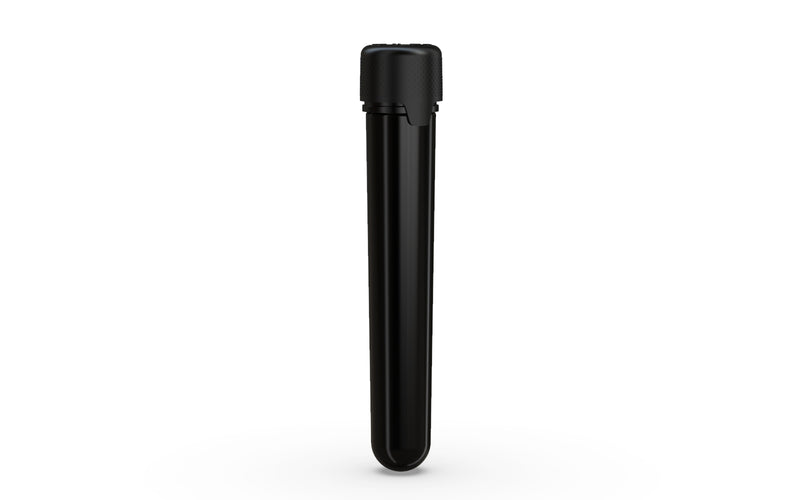 Aviator CR - Tube 120MM with Inner Seal & Tamper - Opaque Black with Opaque Black Lid - Copackr.com