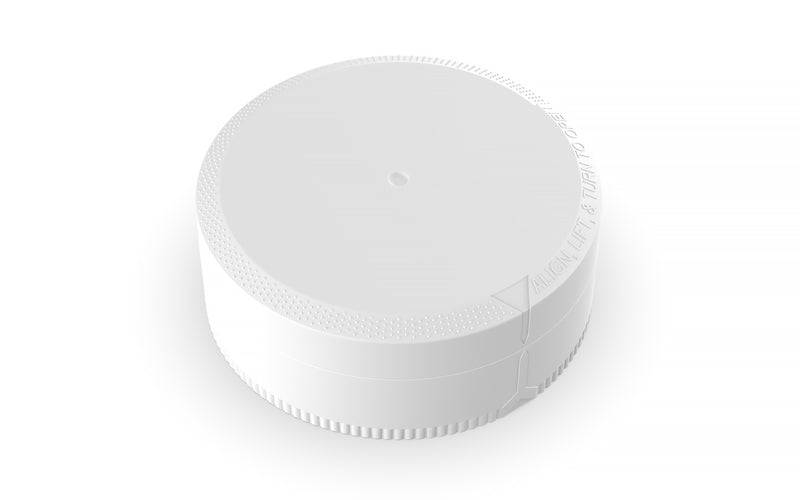 X2 Dual Compartment Pouch Container by Chubby Gorilla® - 40G - Opaque White - Copackr.com