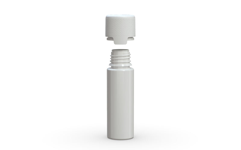 Chubby Gorilla - 50ML Aviator Bottle - Opaque White Bottle / Opaque White Cap - Copackr.com