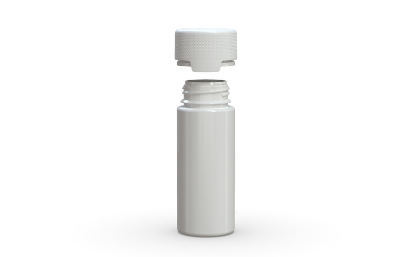 Chubby Gorilla - 120ML Aviator Bottle - Opaque White Bottle / Opaque White Cap - Copackr.com
