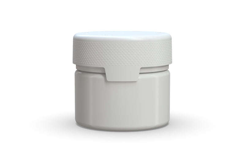 300CC/10FL.OZ/300ML Aviator CR - XL Container With Inner Seal & Tamper - Opaque White With Opaque White Lid - Copackr.com