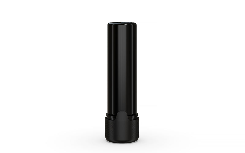 510 Cartridge Aviator CR Container Flat Top - Opaque Black With Opaque Black Lid - Copackr.com