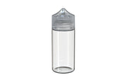 Chubby Gorilla - 100ML Unicorn Bottle - Clear Bottle / Natural Cap - V3 - With Reducer Tip - Copackr.com