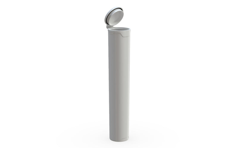 Chubby Gorilla Aviator CR - Popcap Tube 98mm - Opaque White With Opaque White Lid - Copackr.com