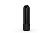 510 Cartridge Aviator CR Container Round Top - Opaque Black With Opaque Black Lid - Copackr.com