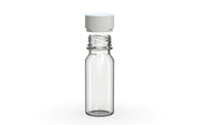 Chubby Gorilla Aviator Shot Bottle 60ml - Clear bottle & White Cap - Copackr.com