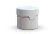 300CC/10FL.OZ/300ML Aviator CR - XL Container With Inner Seal & Tamper - Opaque White With Opaque White Lid - Copackr.com