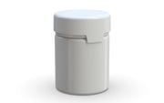 550CC/18.5FL.OZ/550ML Aviator CR - XL Container With Inner Seal & Tamper - Opaque White With Opaque White Lid - Copackr.com