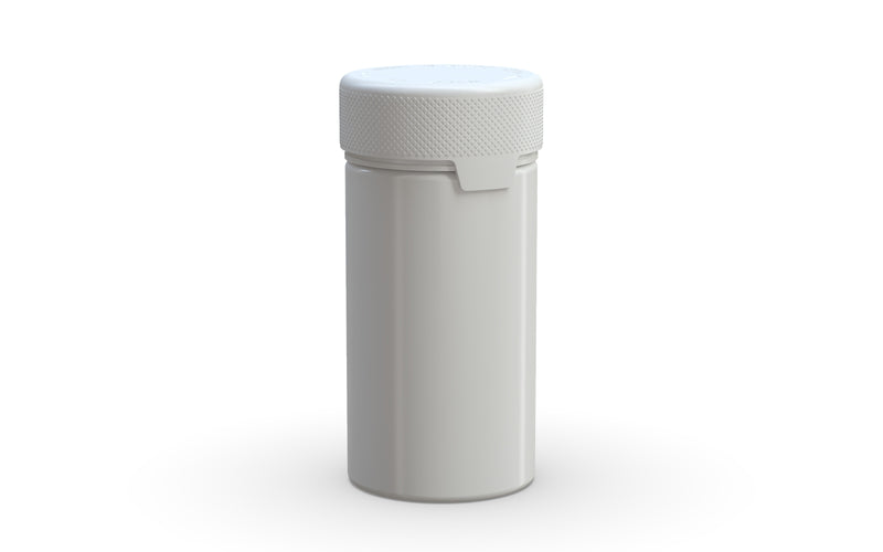 180CC/6FL.OZ/180ML Aviator CR - Container With Inner Seal & Tamper - Opaque White With Opaque White Lid - Copackr.com