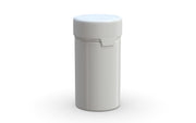 150CC/5FL.OZ/150ML Aviator CR - Container With Inner Seal & Tamper - Opaque White With Opaque White Lid - Copackr.com