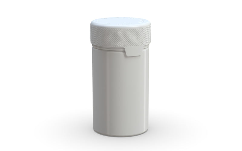 150CC/5FL.OZ/150ML Aviator CR - Container With Inner Seal & Tamper - Opaque White With Opaque White Lid - Copackr.com