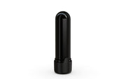 510 Cartridge Aviator CR Container Round Top - Opaque Black With Opaque Black Lid - Copackr.com
