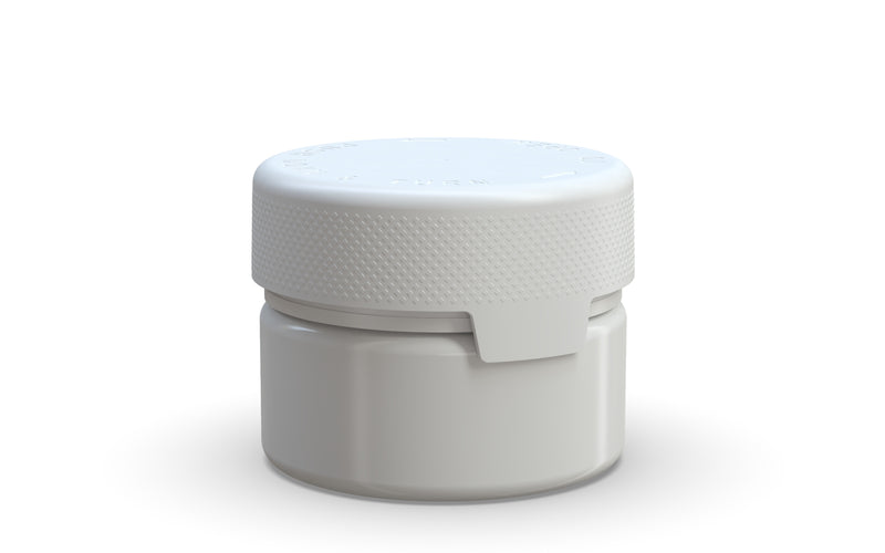 220CC/7.5FL.OZ/220ML Aviator CR - XL Container With Inner Seal & Tamper - Opaque White With Opaque White Lid - Copackr.com