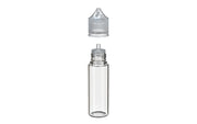Chubby Gorilla - 50ml Unicorn Bottle - Clear Bottle / Natural Cap - V3 - With Reducer Tip - Copackr.com