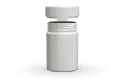 650CC/21.5FL.OZ/650ML Aviator CR - XL Container With Inner Seal & Tamper - Opaque White With Opaque White Lid - Copackr.com