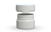 220CC/7.5FL.OZ/220ML Aviator CR - XL Container With Inner Seal & Tamper - Opaque White With Opaque White Lid - Copackr.com
