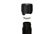 Aviator CR - Tube 120MM with Inner Seal & Tamper - Opaque Black with Opaque Black Lid - Copackr.com