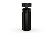 240CC/8FL.OZ/240ML Aviator CR - Container With Inner Seal & Tamper - Opaque Black With Opaque Black Lid - Copackr.com