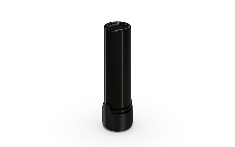 510 Cartridge Aviator CR Container Flat Top - Opaque Black With Opaque Black Lid - Copackr.com