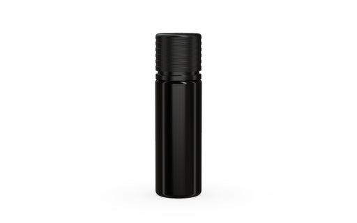 Chubby Gorilla Spiral CR 16.5ML unicorn bottle, opaque black bottle with opaque black child-resistant cap