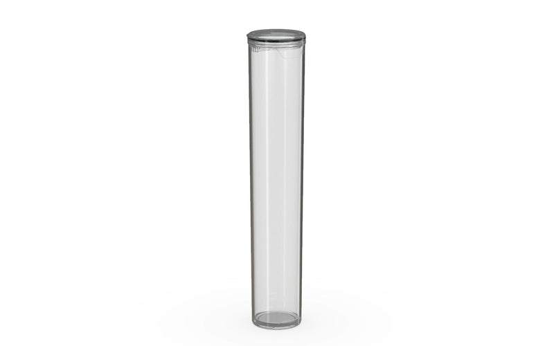 Chubby Gorilla Aviator CR - Popcap Tube 98mm - Translucent With Clear Lid - Copackr.com