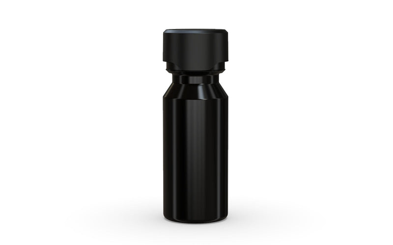 Chubby Gorilla Aviator Shot Bottle 60ml - Black bottle & Black Cap - Copackr.com