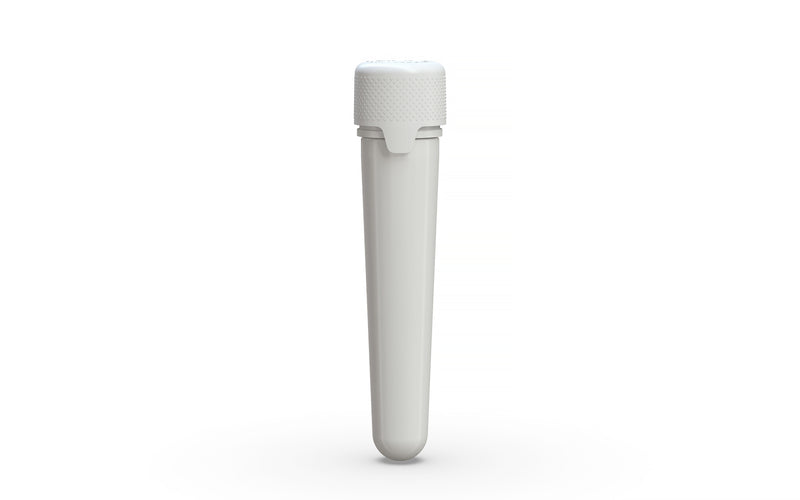 Aviator CR - Tube 100MM with Inner Seal & Tamper - Opaque White with Opaque White Lid - Copackr.com