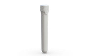 Aviator CR - Tube 120MM with Inner Seal & Tamper - Opaque White with Opaque White Lid - Copackr.com