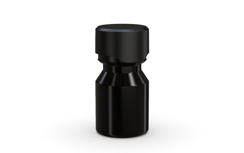 Chubby Gorilla Aviator Shot Bottle 30ml - Black bottle & Black Cap - Copackr.com