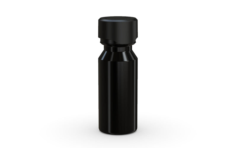 Chubby Gorilla Aviator Shot Bottle 60ml - Black bottle & Black Cap - Copackr.com