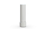 510 Cartridge Aviator CR Container Flat Top - Opaque White With Opaque White Lid - Copackr.com