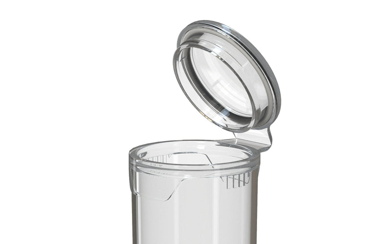 Chubby Gorilla Aviator CR - Popcap Tube 78mm - Translucent With Clear Lid - Copackr.com