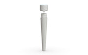 Aviator CR - Tube 113mm with Inner Seal & Tamper - Opaque White with Opaque White Lid - Copackr.com
