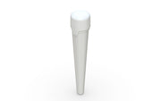 Aviator CR - Tube 113MM with Inner Seal & Tamper - Translucent Amber with Opaque Black Lid - Copackr.com