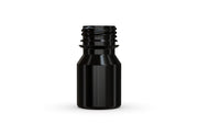 Chubby Gorilla Aviator Shot Bottle 30ml - Black bottle & Black Cap - Copackr.com