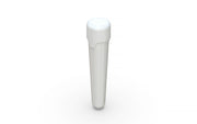 Aviator CR - Tube 100MM with Inner Seal & Tamper - Opaque White with Opaque White Lid - Copackr.com
