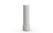 510 Cartridge Aviator CR Container Flat Top - Opaque White With Opaque White Lid - Copackr.com