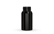 Chubby Gorilla Aviator Shot Bottle 60ml Mini - Black bottle & Black Cap - Copackr.com
