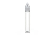 Chubby Gorilla - 30ML Unicorn Bottle - Clear Bottle / Clear Cap - V3 - With Reducer Tip - Copackr.com