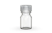 Chubby Gorilla Aviator Shot Bottle 30ml - Clear bottle & Clear Cap - Copackr.com