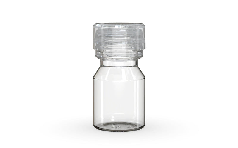 Chubby Gorilla Aviator Shot Bottle 30ml - Clear bottle & Clear Cap - Copackr.com