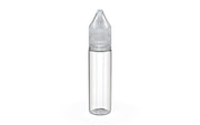 Chubby Gorilla - 20ML Unicorn Bottle - Clear Bottle / Clear Cap - V3 - With Reducer Tip - Copackr.com