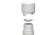Aviator CR - Tube 100MM with Inner Seal & Tamper - Opaque White with Opaque White Lid - Copackr.com