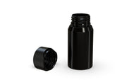 Chubby Gorilla Aviator Shot Bottle 60ml Mini - Black bottle & Black Cap - Copackr.com