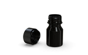 Chubby Gorilla Aviator Shot Bottle 30ml - Black bottle & Black Cap - Copackr.com
