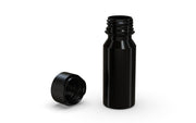 Chubby Gorilla Aviator Shot Bottle 60ml - Black bottle & Black Cap - Copackr.com